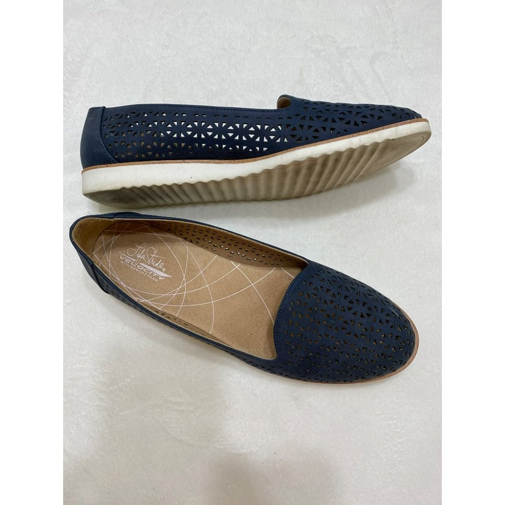 LifeStride Zamora Navy Loafer Size 8 - Picture 6 of 8